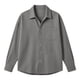 thumbnail image 5 of Top Abrigo Hombres Sólido Casual Manga Larga Botón Arriba Camisa para el Uso Diario de Verano, Moda Al Aire Libre Tops, 5 of 7
