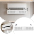thumbnail image 2 of Adjustable AC Air Flow Deflector, Air Conditioner Deflector, Mini Split Vent Deflector, Anti-Direct Blowing Shield for Wall-Mounted Air Conditioners For Home Comfort No Drilling Installation Required, 2 of 9