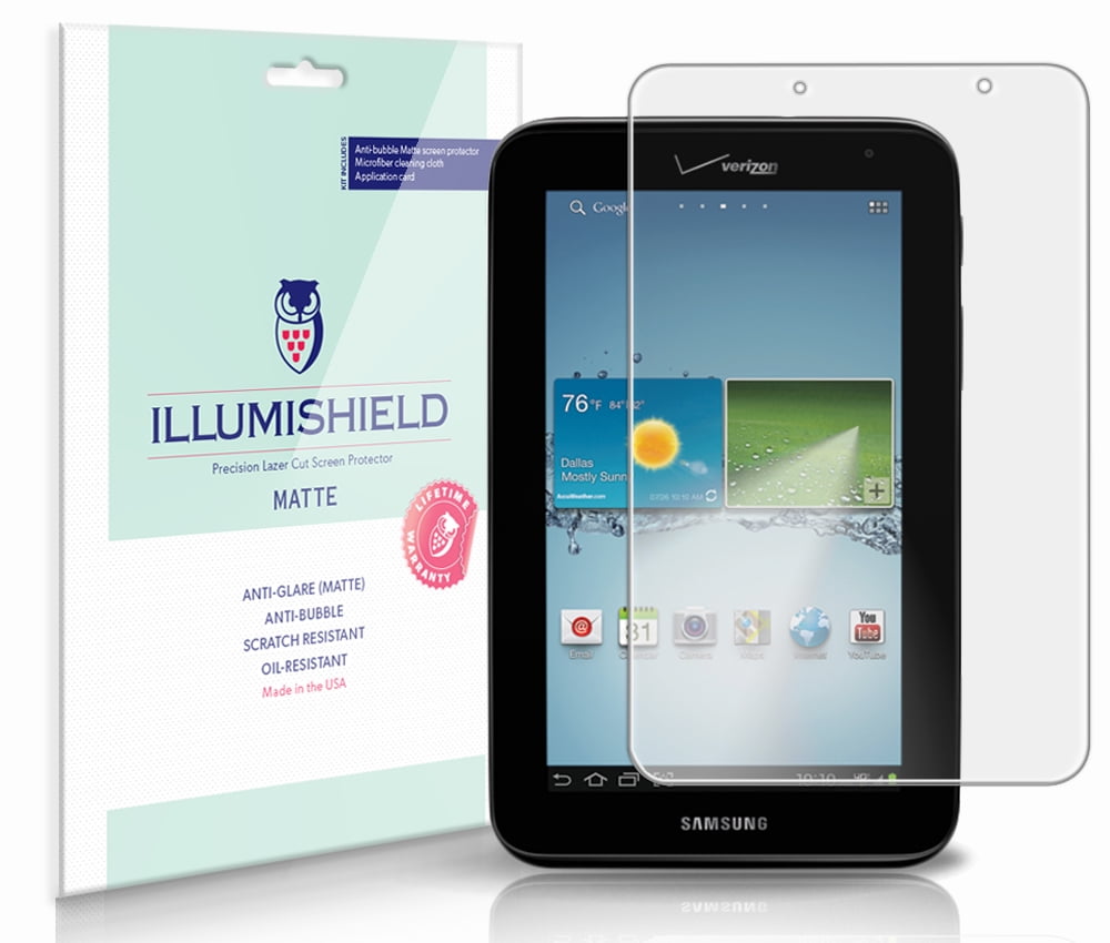 iLLumiShield AntiGlare Matte Screen Protector 3x for Samsung Galaxy