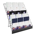 thumbnail image 6 of 6-Tier 18" Wide Wire Tabletop Display Rack Greeting Card Book CD DVD Book Stand, 6 of 23