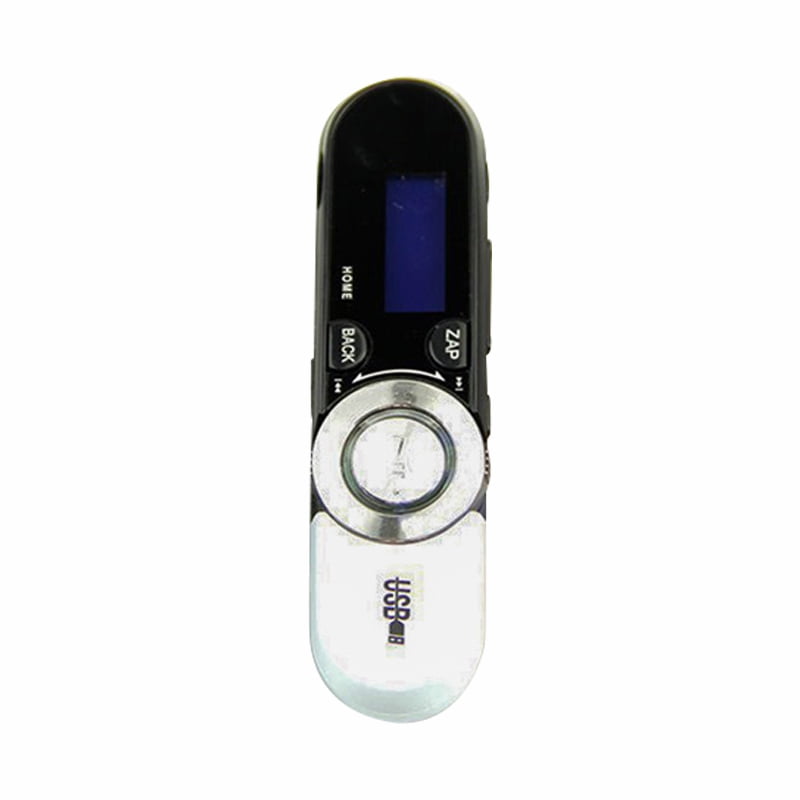 MP3 Player White Yoyorule USB LCD Screen16GB Support Flash TF Player MP3 Music FM Radio