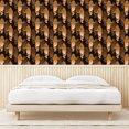 thumbnail image 3 of Ambesonne Panter Peel & Stick Wallpaper for Home, Cheetah Walking Towards Art, 13"x72", Apricot Black Off White, 3 of 5