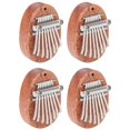 thumbnail image 1 of 4X 8 Teclas Mini Kalimba Exquisito Dedo Pulgar Piano Marimba Musical Buen Accesorio Colgante Regalo, 1 of 5