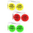 thumbnail image 4 of LOVEVER 3 rolls of ”USE First” Stickers Restaurant Food Service Label Kitchen Labels, 4 of 8