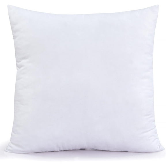 ROYALE LINENS Throw Pillow Insert - Square Pillow - Bed & Couch Pillow - Sofa Pillow Insert - Decorative Pillow Insert - Inner Cushion - Pillow & Shams Stuffer White 1 Pack 12 x 12 Inch Pillow Insert
