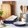 thumbnail image 4 of Staub Ceramic 9" Pie Dish - Dark Blue, 4 of 5
