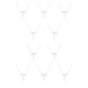 thumbnail image 3 of Collar de Amistad Jumpingount Ins Doce Signo del zodiaco Aries Plata 10piezas, 3 of 5