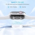 thumbnail image 2 of Magnetic Apple Watch Charger Compatible with Watch Series Ultra 9/8/7/6/5/4/3/2/SE/SE2, Magnetic Fast Charger Cord for iWatch Portable Wireless Charging (3.3ft /1m), 2 of 7