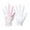 Pink, variant on comerut 1 Pair Golf Gloves with Fastener Tape Wear Resistant Non-Slip Breathable Elastic Moisture-wicking Gloves Sports Supplies