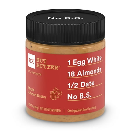 RXBAR Maple Almond Butter, Whole Food Nut Butter, Gluten-Free, 10 (Best Food Processor For Making Nut Butter)