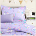 thumbnail image 5 of CGK Linens Kids Duvet Cover Set with Matching Pillowcases - Twin/Twin XL Size, Unicorn Butterflies, 5 of 5