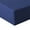 Navy Blue, variant on Unique Bargains 15" Deep Pocket Cotton Solid Fitted Sheet Navy Blue Queen