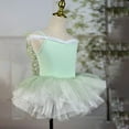 thumbnail image 5 of ATOGUTA Size 2T-18 Little Girl Dresses Ruffle Tulle Dresses Cute Summer Party Princess Sundress Green, 5 of 5