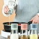 thumbnail image 3 of Billuyoard Dispensador de sal de 100ml, tipo prensa, condimento de vidrio, azúcar en polvo, lata de almacenamiento, restaurante, cocina, tarro de especias, Cocina y Comedor Rosa Billuyoard HA065157-03B, 3 of 6
