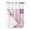 Purple, variant on No Hook Shower Curtain with Snap-in Liner, Spring Floral Waterproof Fabric Bathroom Curtains, Dark Purple Flowers Patchwork Grid Bohemia Bath Curtains & Mesh Top Window Stall 48"x72"