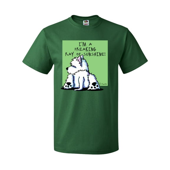 Inktastic Cool Belly Westie T-Shirt