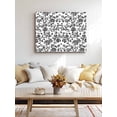 thumbnail image 4 of Black Flower Wall Art for Living Room,Canvas Picture Wall Decor for Bathroom Bedroom,Vintage Farmhouse Boho Leaf Spring Plant Painting Artwork for Office Kitchen Hallway Dining Room Decor 20"x24", 4 of 8