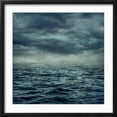 thumbnail image 2 of Art.com Rain over the Stormy Sea Art Print by egal, Black Frame Wall Art, 21" x 21", 2 of 5