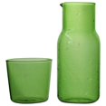 thumbnail image 1 of Juego de jarra de vidrio transparente para mesita de noche, jarra de agua práctica, 1 pieza, vajilla multifunción, 1 of 6