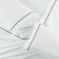 thumbnail image 5 of Hotel Grand  Tencel Cotton Blend Sheet Set White Queen, 5 of 5