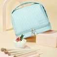 thumbnail image 1 of Waterproof Cake Makeup Bag Travel Wet And Dry Separate Toiletries Bag Imitation Leather Cosmetics Storage Bag, 1 of 6