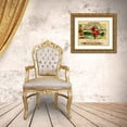 thumbnail image 3 of Vintage Apple Collection 14x12 Gold Ornate Wood Framed with Double Matting Museum Art Print Titled - Lifeasver, 3 of 4