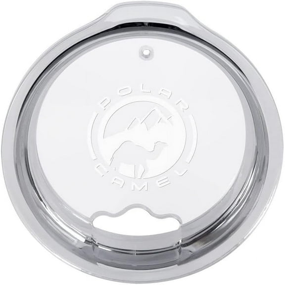 Polar Camel Tumblers Replacement Lid with Hole for Straw, Acrylic Tumbler Replacement Lids, Stainless Steel Tumbler Lids, Top Replacement and Compatible for 30 oz (1 Pack)