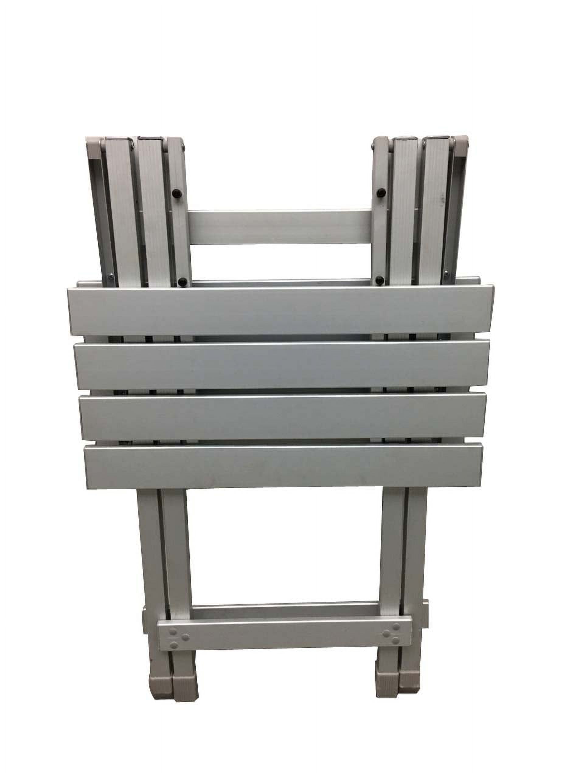 Ozark Trail Aluminum Camping Table, Silver photo 7