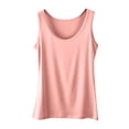 thumbnail image 5 of SBYOJLPB Womens Tank Top Casual Fashion Solid Color Round-Neck Summer Sleeveless Camisole Blouse T-Shirt Tank Top, 5 of 5