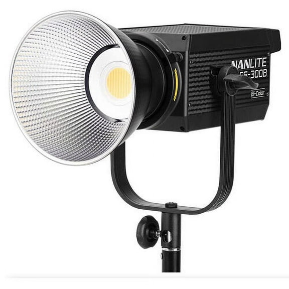 Nanlite FS-300B 2700K-6500K Bi-Color LED Monolight Bowens IOS.Android Compatible