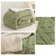 thumbnail image 4 of Manta de tafetán de lana de cordero | Manta doble gruesa para siesta en la oficina | Funda suave y acogedora para el sofá | Capa de cama cálida para el hogar o la oficina, 4 of 6
