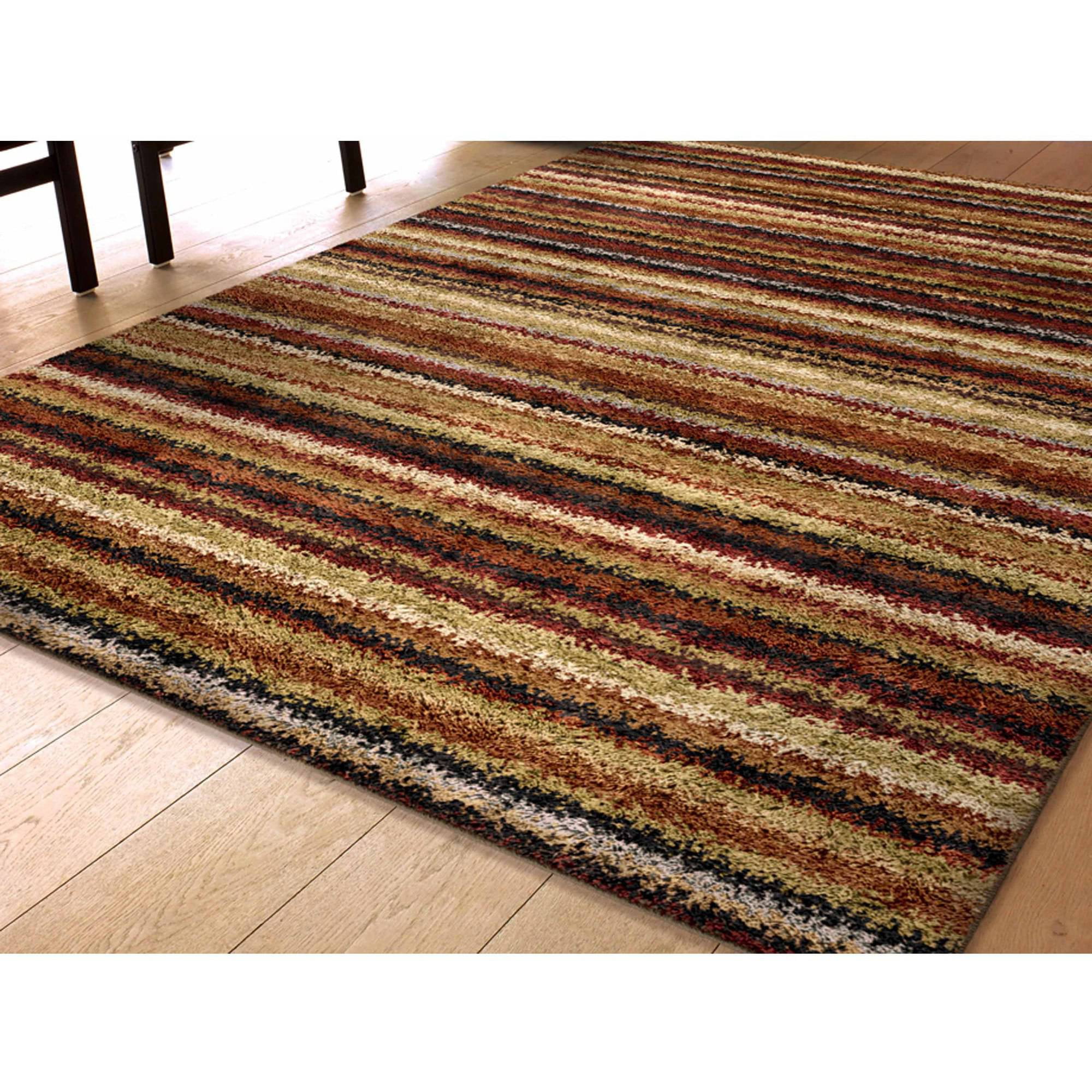 Orian Rugs Shag Greenwhich MultiColored Area Rug