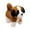 7.08 Inch, variant on Cute Saint Bernard Dog with Collar Stuffed Animal Brown Puppy Plush Toy Dog Stuffed Animal Soft Girl Toys Gifts for Family Dogs Lover Birthday Home Decor Hugging Toy(7.08 Inch)