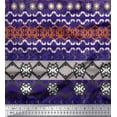 thumbnail image 2 of Soimoi Cotton Voile Fabric Aztec Panel Decor Fabric Printed Yard 42 Inch Wide, 2 of 3