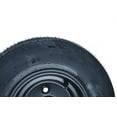 thumbnail image 2 of 2-Pack Trailer Tire on Rim 4.80-8 480-8 4.80x8 4 Lug 8In Trailer Tires and Wheels Load Range B 6PR Black, 2 of 8