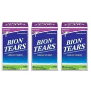 Bion Tears Lubricant Eye Drops, Single-Use Vials - 84 Count
