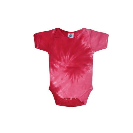 

Colortone Tie-Dye Baby Bodysuit Infant Creeper Multi-Color Unisex 6M to 24M