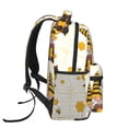 thumbnail image 3 of Rateoe Beekeeper Gnome Holding A Glass Pattern Casual Backpack for School, Work, Travel – Adjustable Straps, Multiple Compartments – Ergonomic Design, Fits Laptops and Tablets, 3 of 5