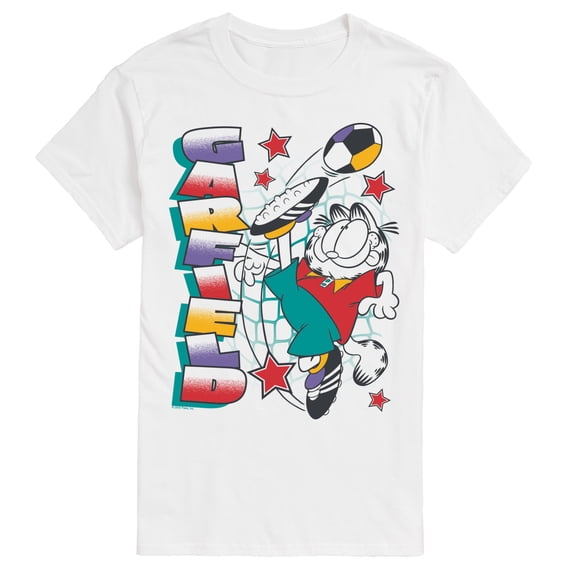 Garfield - Garfield Soccer - Men's Short Sleeve Graphic T-Shirt
