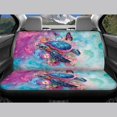 thumbnail image 6 of Pzuqiu Car Seat Covers Interior Polyester, Compatible with Sedan Seats Vans Seats, for Trucks Sedans, Turtle and Butterfly Pattern, 6 of 10