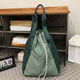 thumbnail image 6 of Men's Gym Bag Travel Bag Sports Backpack Drawstring Bag Handbag Women's Messenger Bag Drawstring Bag Casual Backpack Green, 6 of 6