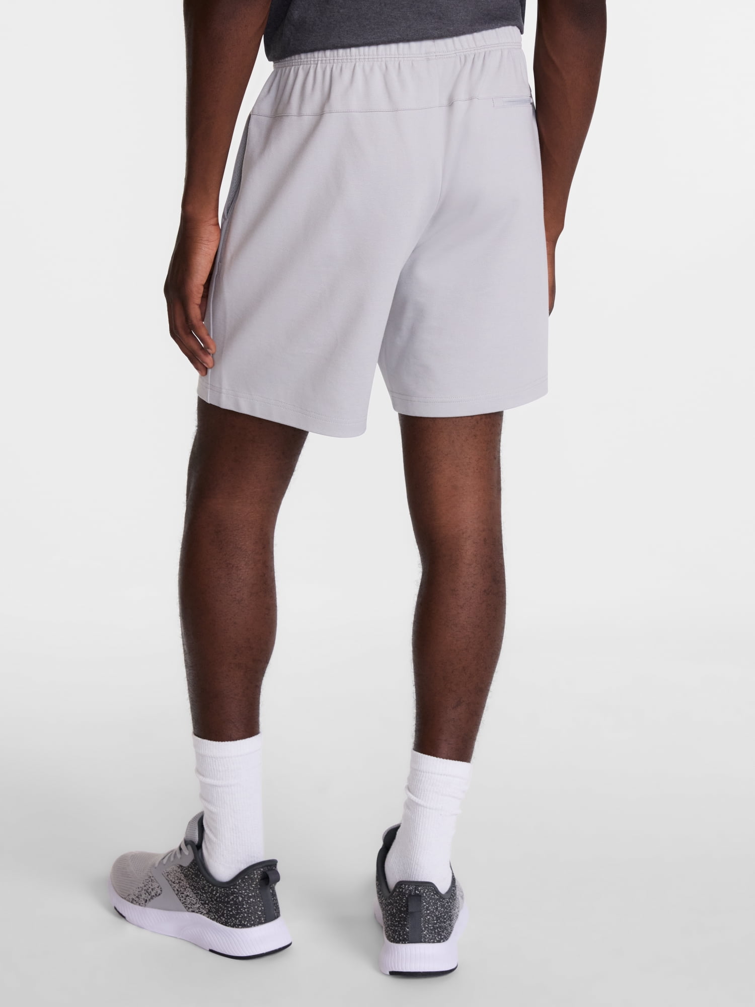 Athletic Works Men's and Big Men's Ponte Knit Shorts, Sizes XS-3XL