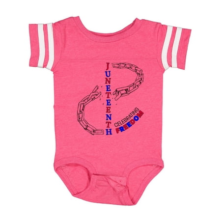 

Inktastic Juneteenth-Celebrating Freedom- Breaking Chains Gift Baby Boy or Baby Girl Bodysuit