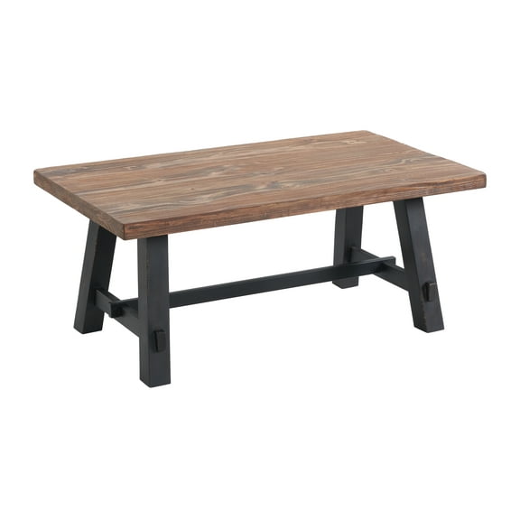 Adam 42"L Solid Wood Coffee Table