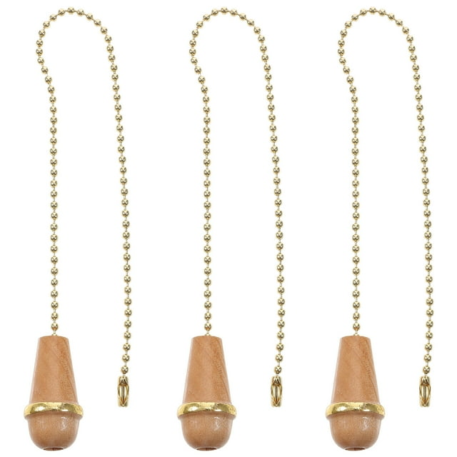 3pcs Ceiling Light Pull Chain Portable Pull Chains Light Pull Cord with