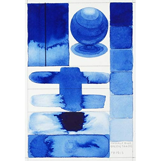 Qor Acuarelas Modernas, Azul Ftalo (Sombra Verde), Tubo de 11 ml Golden Artist Golden Artist Colors