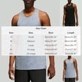 thumbnail image 2 of Men's Sleeveless Jacquard Mesh Muscle Tank Top Workout Athletic Training Shirt Quick Dry Breathable Moisture Wicking Bodybuilding Tee Summer Beach Fitness Top, 2 of 5