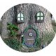 thumbnail image 1 of Decoración de jardín de hadas a prueba de heladas, puerta de hadas para exteriores Magical Realm con material de poliresina resistente a la intemperie, atmósfera encantada para decoración de patio,, 1 of 4