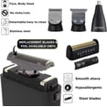 thumbnail image 4 of Supreme Trimmer Multigroomer SMG3030 + Solo Foil Shaver Kit | Wet/Dry 14PC Kit All-in-one Nose, Ear, Head & Face Precision Beard Trimmer | Pocket Shaver for Barbers & at Home Use, 4 of 9