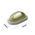 thumbnail image 4 of Multi-purpose Bathroom Bathtub Washbasin Cleaning Brush Toilet Kitchen Glass Wall Cleaner Sponges Brushes Cleaning Tool Handle Sponge Brush, Kitchen Bathroom Cleaning Washing Scrubber, 4 of 9